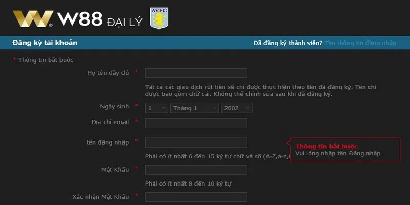 FAQs: Các câu hỏi thường gặp về đại lý W88