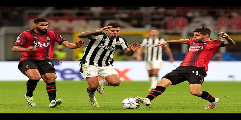 Lực lượng thi đấu của Newcastle vs AC Milan