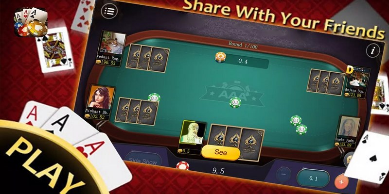 Các thuật ngữ phổ biến trong Teen Patti